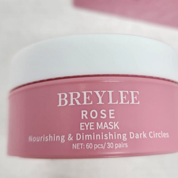 New Breylee Rose Collagen & Amino Acid Eye Mask Dark Circles Under Eye - Picture 7 of 9